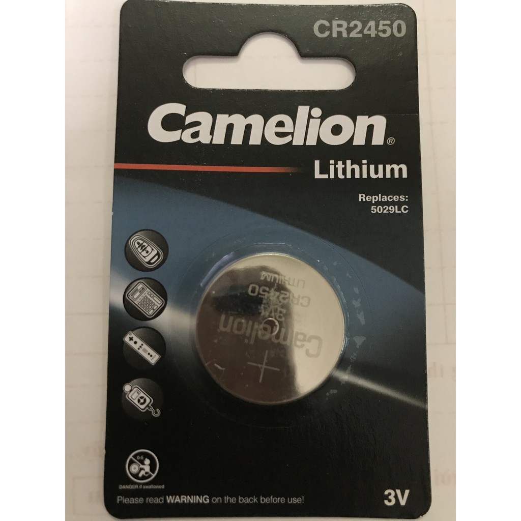 Pin Camelion Cr2450 Lithium 3v