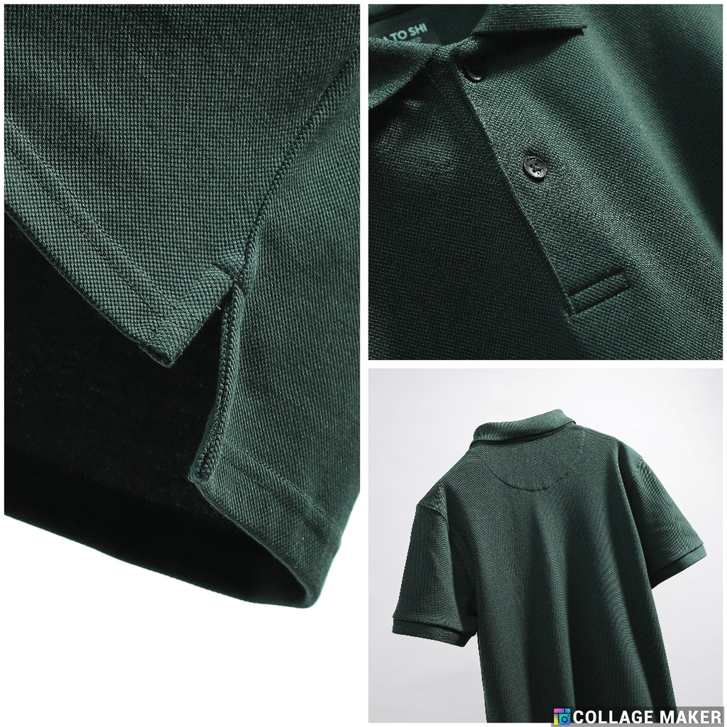 |Hẻm Store| Áo polo nam, áo thun có cổ nam Satoshi SAPL50 tay ngắn chất cotton trơn, thoáng mát dáng vừa 6 màu trơn | BigBuy360 - bigbuy360.vn