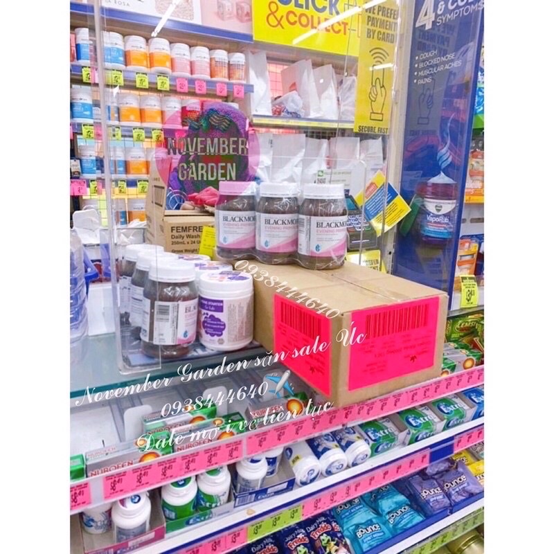 Tinh dầu hoa anh thảo Blackmores ÚC - Điều hòa nội tiết, tăng thụ thai, đẹp da