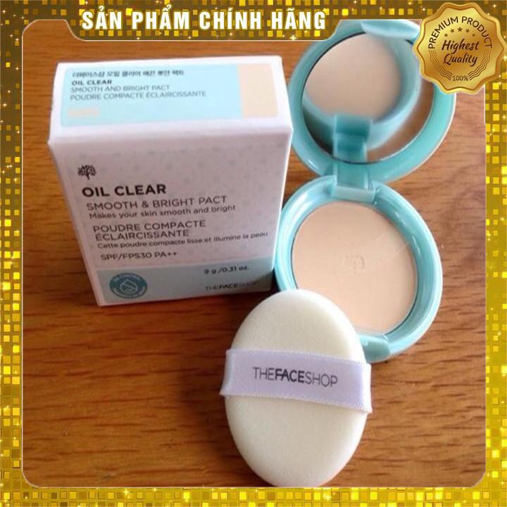 [Hot] Phấn Oil Clear Smooth & Bright Pact