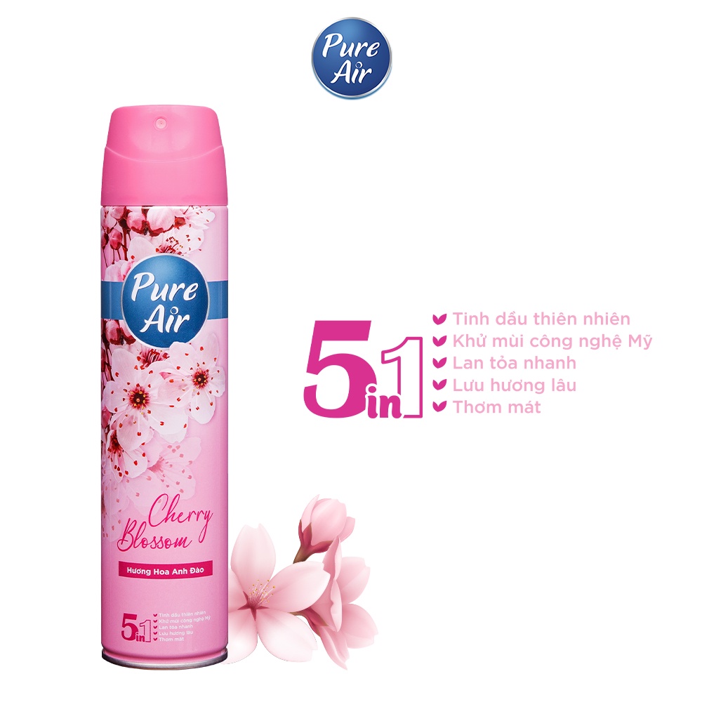 Xịt phòng hương nước hoa Pure Air 280ml