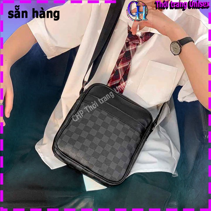 💥 GIÁ SỐC 💥 Túi Xách Nam Đeo Chéo Độc Lạ Năng Động Thời Trang Hàn Quốc Da PU Cao Cấp Nhiều Ngăn Chống Nước