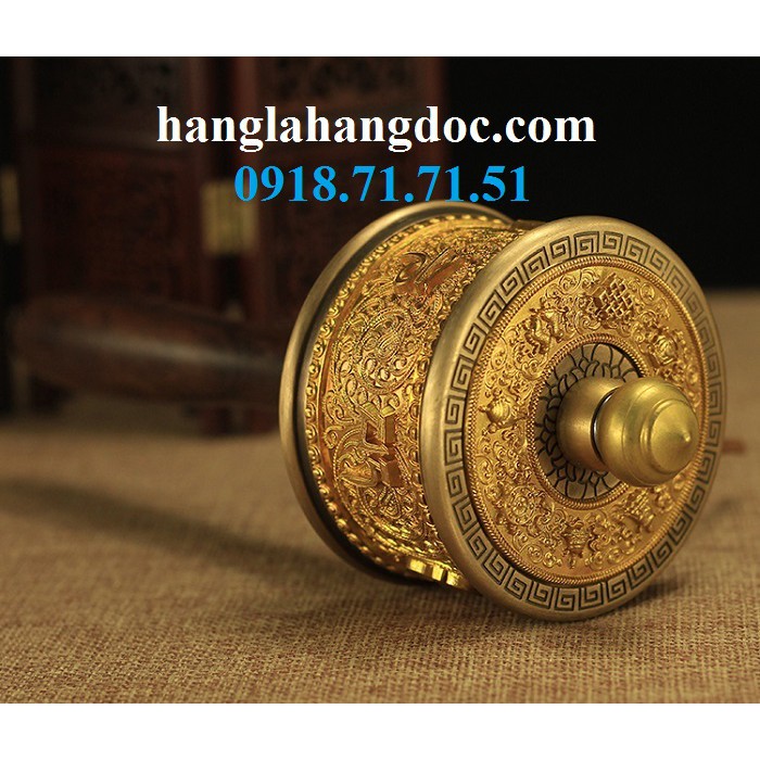 Kinh luân xoay cầm tay bằng đồng, 100.000 câu chú
