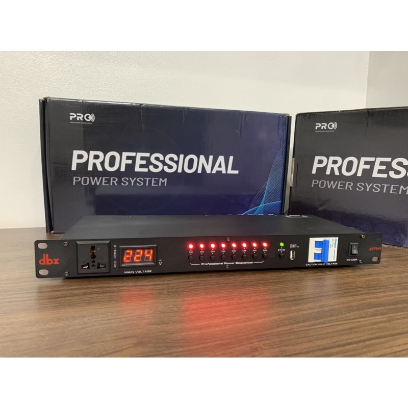 Quản lý nguồn điện DBX 55plus, bảo vệ dàn âm thanh.