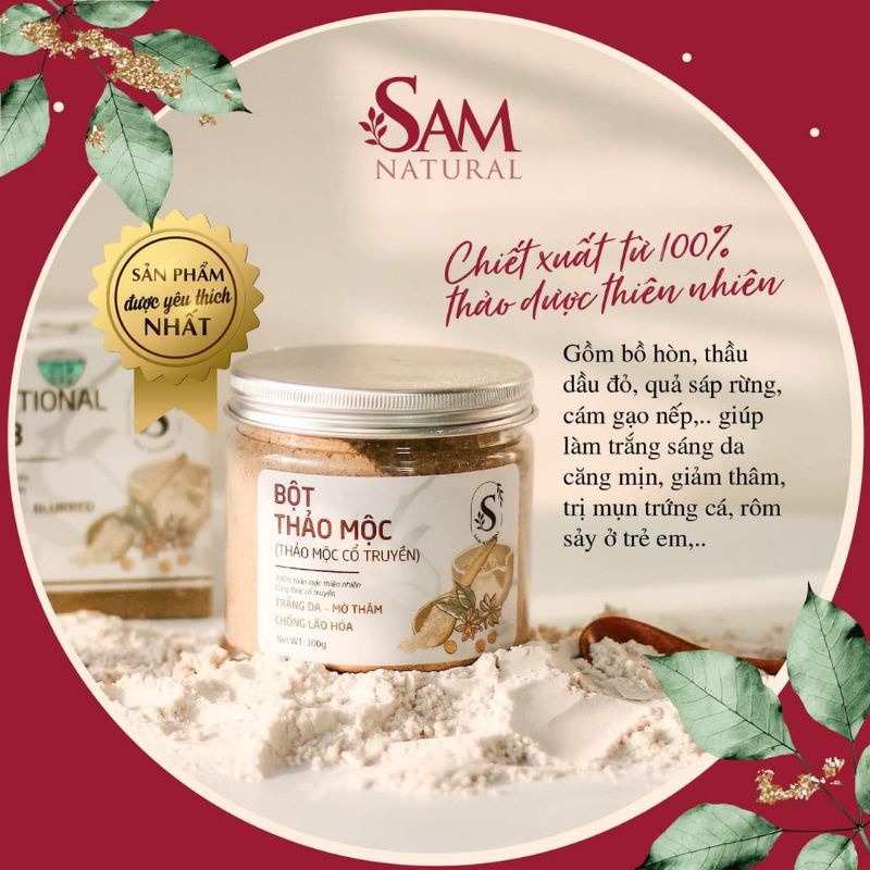 Sam Natural - Bột thảo mộc cổ truyền