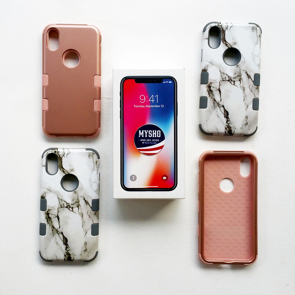 Case chống shock 3 lớp cho Iphone X, Iphone 10, hàng xách tay USA