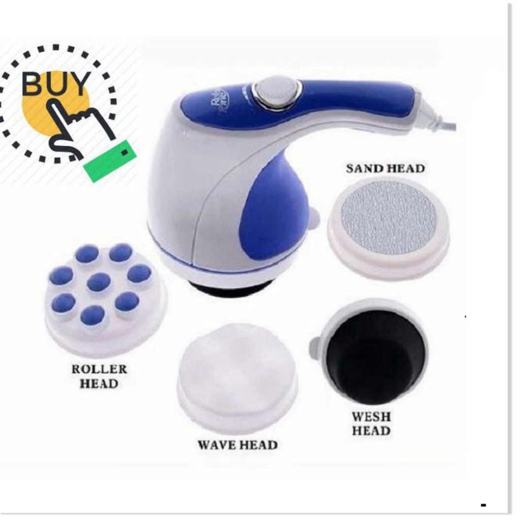 ⚡ Máy massage rung cầm tay mini Relax & Spin Tone-A781 hỗ trợ giảm mỡ, giảm đau, lưu thông khí huyết