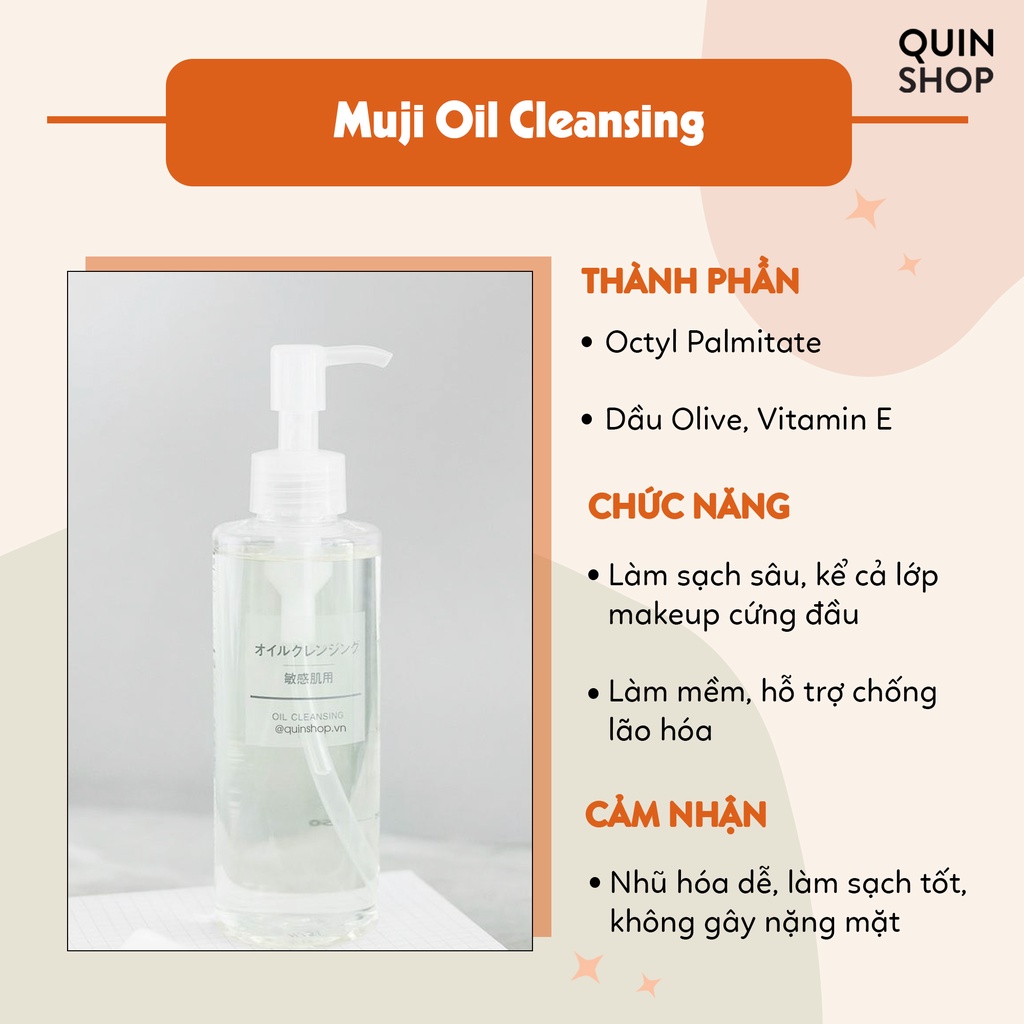 Dầu Tẩy Trang Muji Oil Cleansing