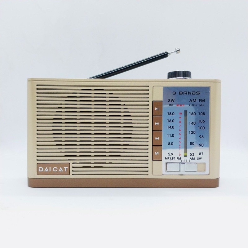 ĐÀI FM DC 82BT Am Fm Sw- bluetooth Đa Chức Năng-Hàng Chính Hãng cho người cao tuổi