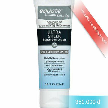 Kem chống nắng equate ultra sheer