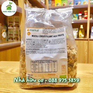 Ngũ cốc Muesli Markal trái cây hữu cơ