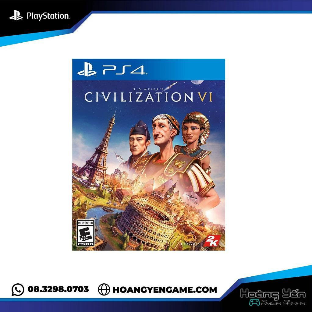 Đĩa game PS4 Sid Meier's Civilization Vi