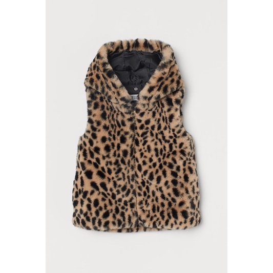 Áo Gile Hoodie Bé Gái Lông Mềm HaM