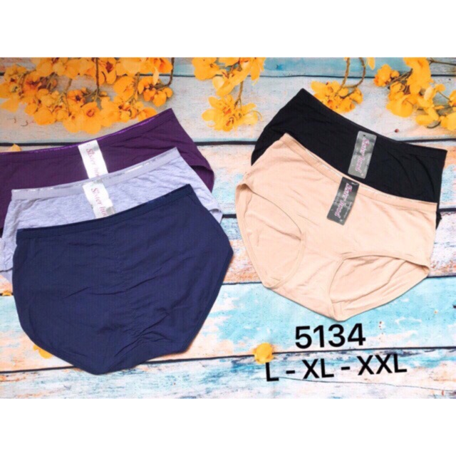 [Hàng Thái Lan] [Có Size từ 45-75kg] Quần lót nữ, quần lót cotton thấm hút mồ hôi Sis 5134 | BigBuy360 - bigbuy360.vn