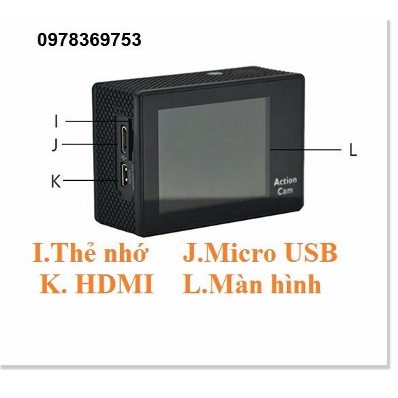 camera phượt hành động Sport Cam Wifi 4K ULTRA HD Quay Ban Đêm | BigBuy360 - bigbuy360.vn