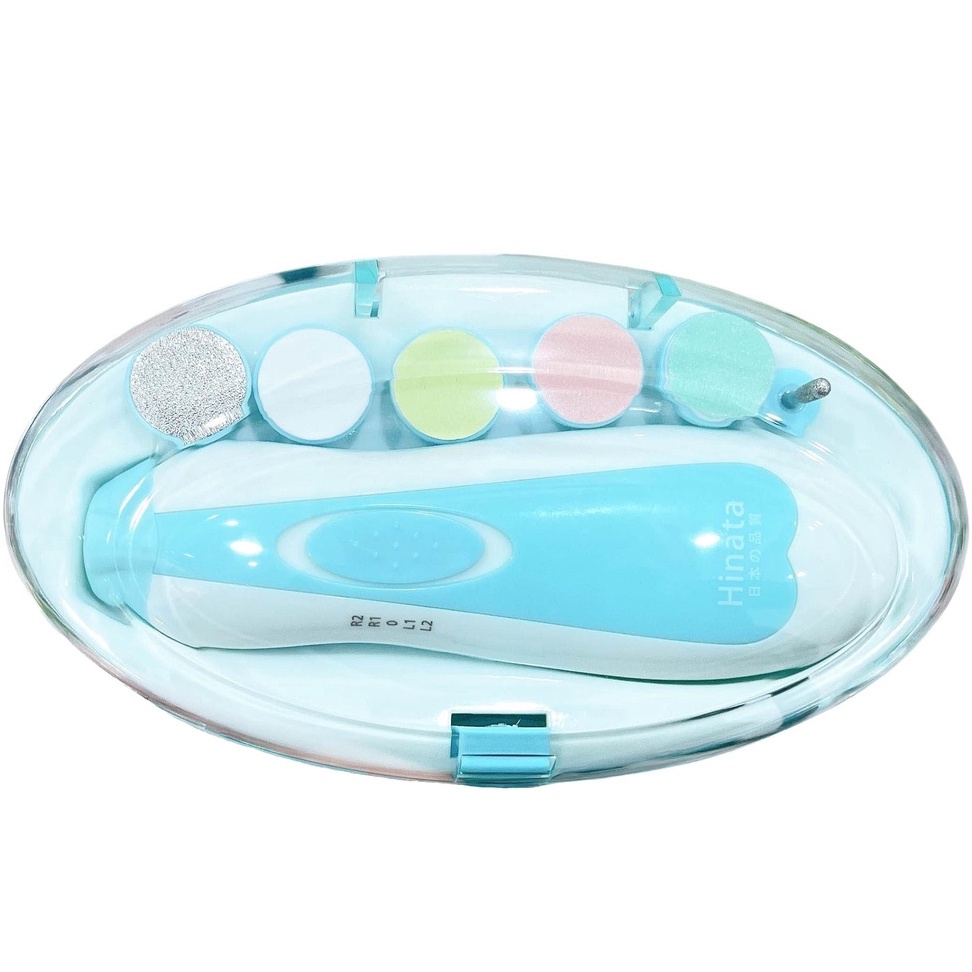 Máy mài và dũa móng tay cho mẹ và bé HINATA - Không trầy xước tay bé CMT01