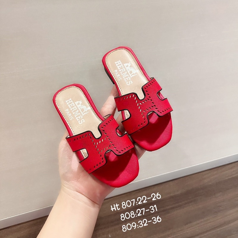 Dép lê Hm cho bé gái, hàng loại đẹp,ảnh thật shop chụp