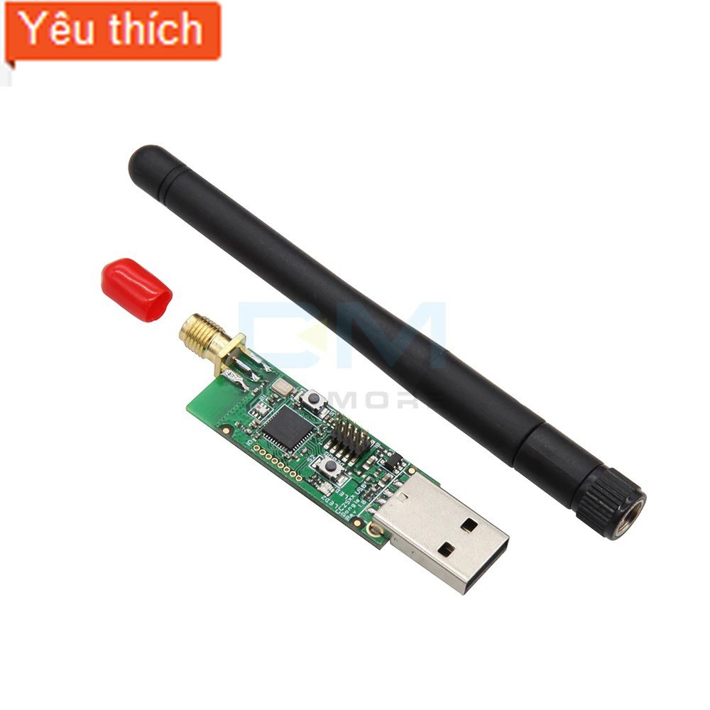 USB zigbee CC2531 - Có Anten - Flash Zigbee2MQTT