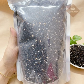 1kg nếp than túi zip tiện dụng