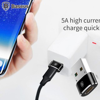 Cáp chuyển chân sạc type C ra USB Baseus