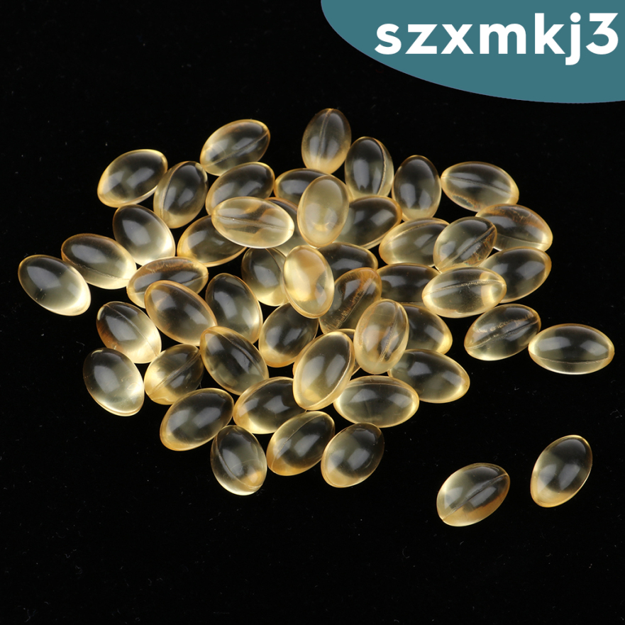 (Hàng Mới Về) Set 50 Viên Nang Mềm Vitamin E Chăm Sóc Da / Tóc / Mặt / Môi Đa Năng | BigBuy360 - bigbuy360.vn