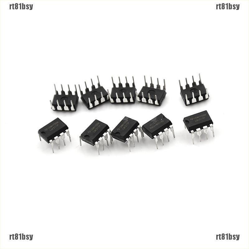 Bộ 10 Linh Kiện Điện Tử Ic Rt81Bsy Dip-8 Lm311P Lm311 Dip 8 Ic