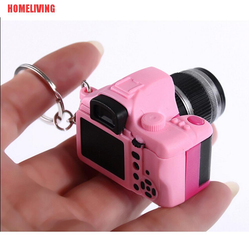 Móc Khóa Hình Máy Ảnh Có Đèn Flash Và Âm Thanh Dễ Thương