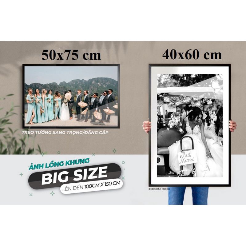 khung hình gỗ ,Kích thước lớn 40x50,40x60,50x75,60x80,60x90,khung ảnh giá rẻ, nhận đặt hàng theo yêu cầu