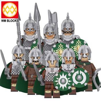 LEGO MINIFIGURES LEGO LÍNH TRUNG CỔ LORD OF THE RINGS KT1046 LÍNH ROHAN MẪU MỚI NHẤT