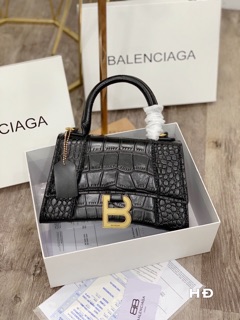 Túi chữ B da rắn sz 23