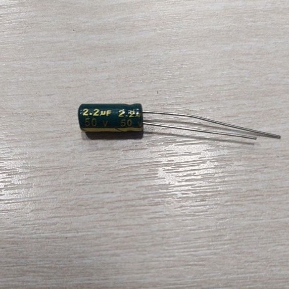 [10 Con] Tụ hóa 2.2uF 50V (5x11mm)