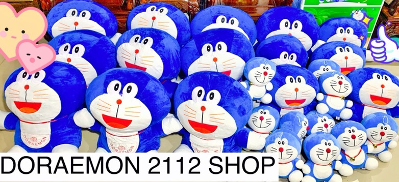 Gấu bông siêu lớn Doraemon (3 size)