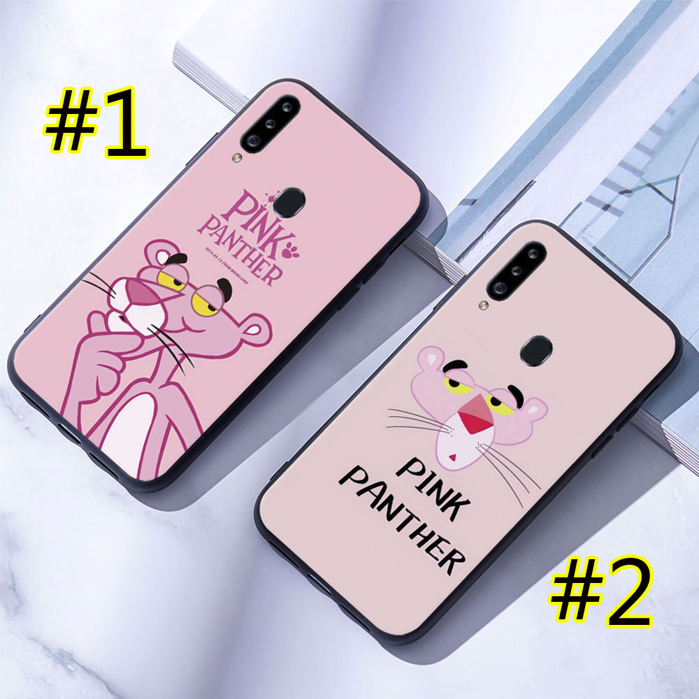 Ốp Điện Thoại Mềm Samsung Galaxy A10 A20 A30 A50 A10S A20S A30S A50S Con Báo Hồng