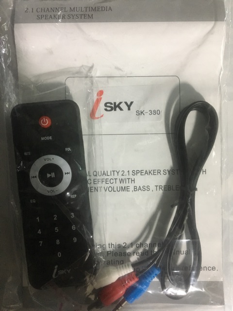 Loa vi tính- Loa Bluetoot-hát Karaoke ISKY SK-380 2.1