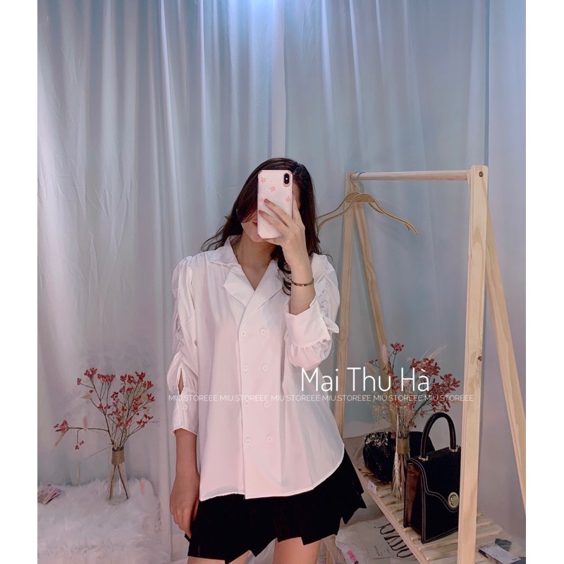 ÁO SƠ MI CỔ VEST