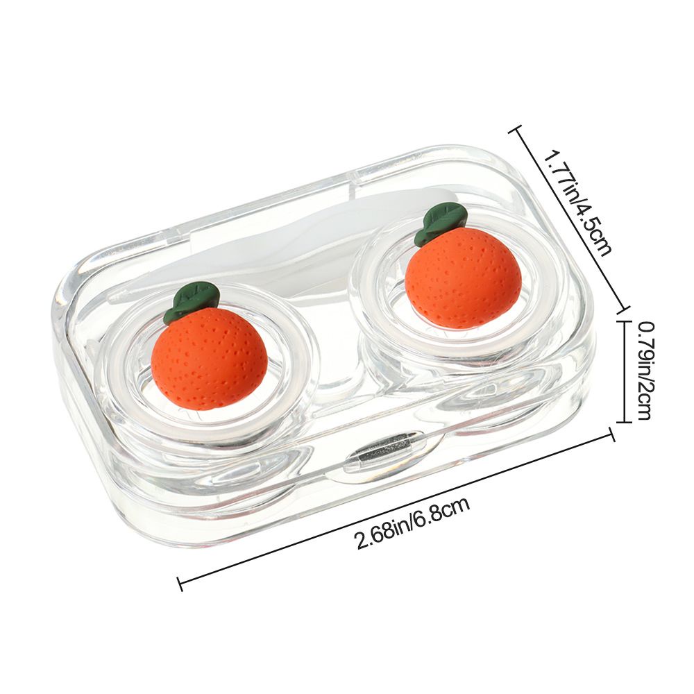 Hộp Đựng Kính Áp Tròng Thiết Kế Dễ Thương ​ Hộp Đựng Mắt Hình Hoạt Hình Bền Bỉ Tiện Dụng Cho Du Lịch