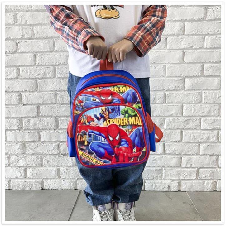 Balo cho bé trai bé gái,balo mầm non từ 1-4 tuổi hình siêu nhân, công chúa