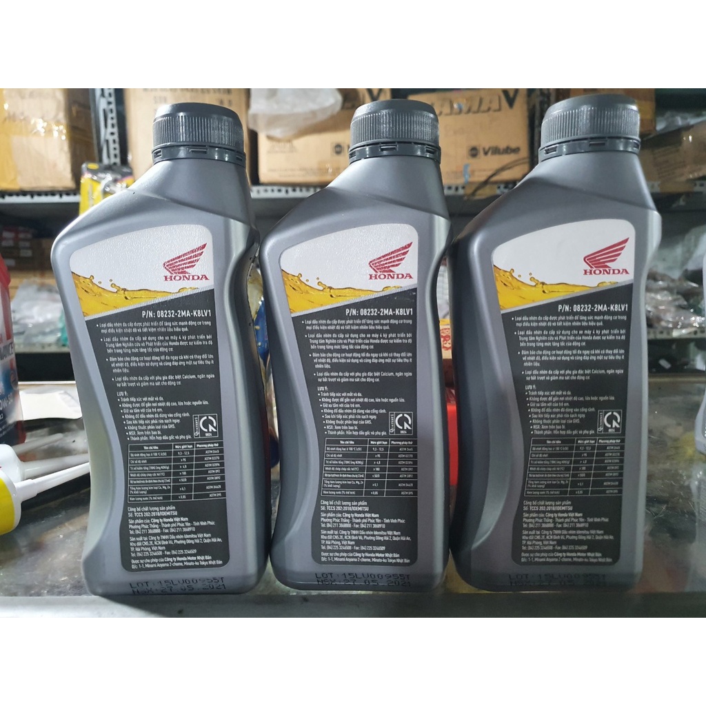 Dầu Nhớt Honda 800ml Cho Xe Côn, Xe Số Chính Hãng