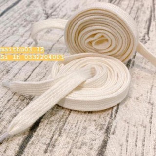 [FREESHIP ĐƠN TỪ 50K]Dây giày RickOwen màu ngà ( Ảnh thật phía sau)