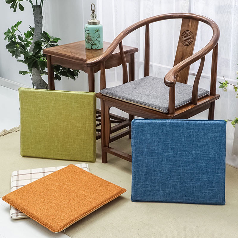 Đệm Lót Ghế sofa Gỗ Gụ Màu Trơn Phong Cách Trung Hoa 21.12.17