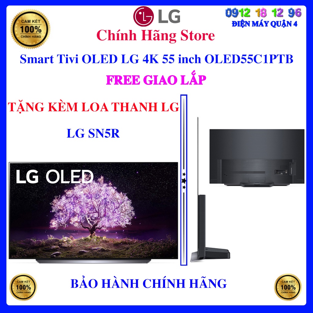 Smart Tivi OLED LG 4K 55 inch 55C1PTB - OLED55C1PTB