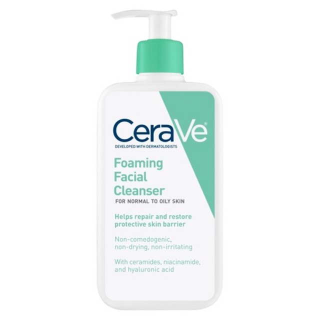 Sữa rửa mặt Cerave Foaming Facial Cleanser cho da dầu | BigBuy360 - bigbuy360.vn