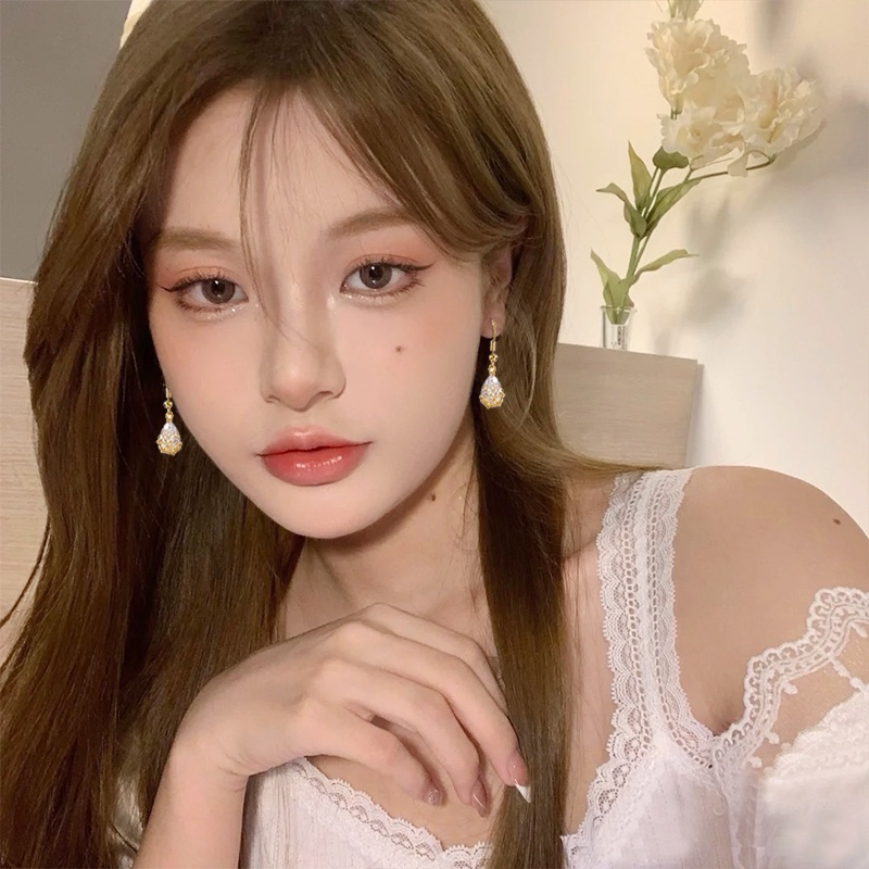 Khuyên Tai Nữ Hình Bông Hoa Thời Trang Hàn