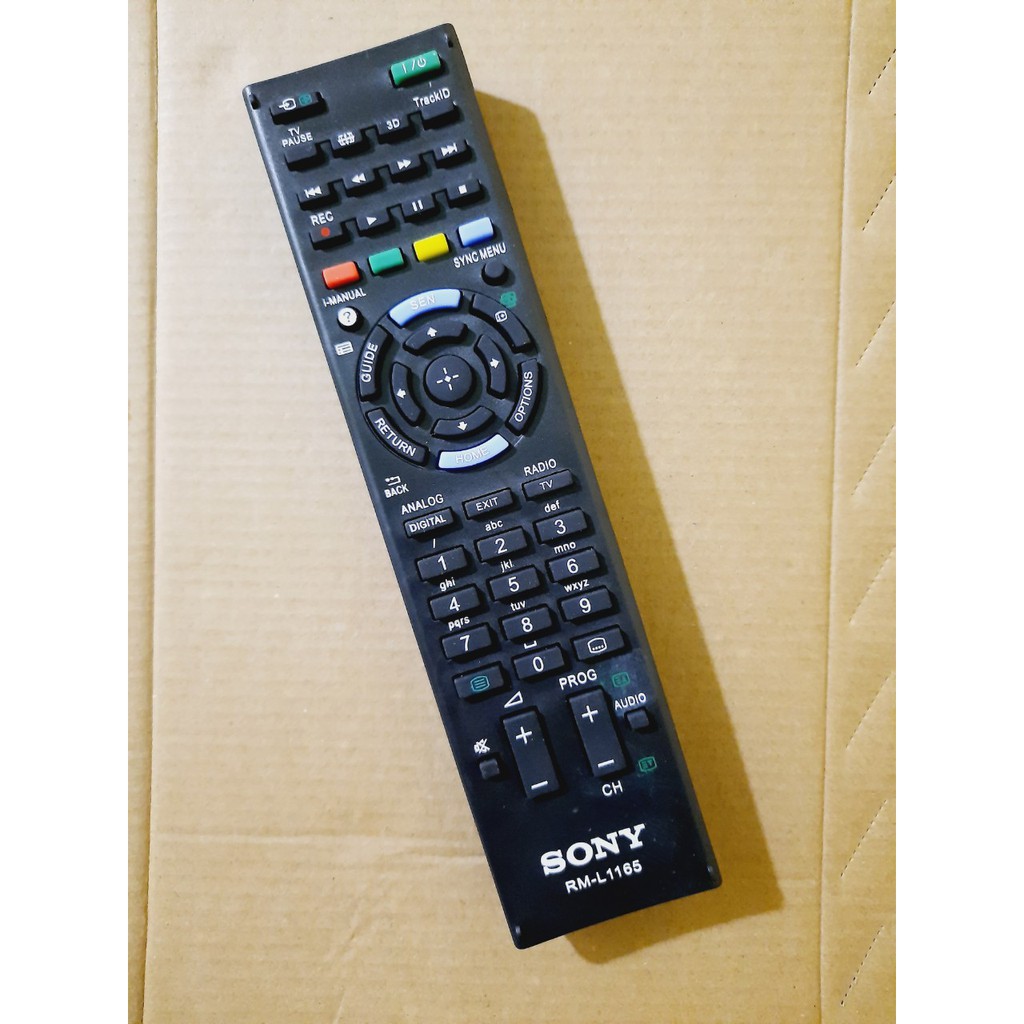 Remote Điều khiển Tivi Sony RM-L1165 - Hàng tốt mới 100% Tặng kèm Pin-Điện tử Alex