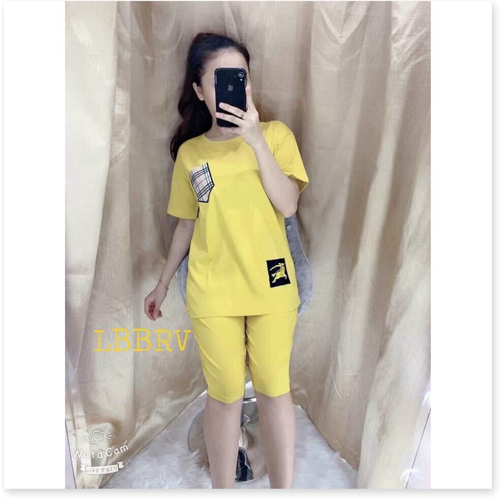 SET BỘ THUN NỮ,THIẾT KẾ HỌA TIẾT XINH XẮN,CHẤT LIỆU VÃI CO GIẢN VÀ MỀM MỊN LANA FASHION