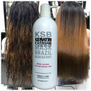 Hấp phục hồi tóc hư tổn keratin kasebao 1000ML