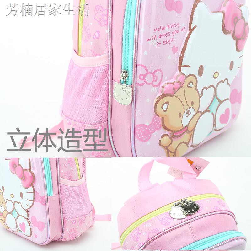 Ba Lô Đi Học Họa Tiết Hello Kitty Xinh Xắn Dành Cho Bé 3-6 - 5 Tuổi