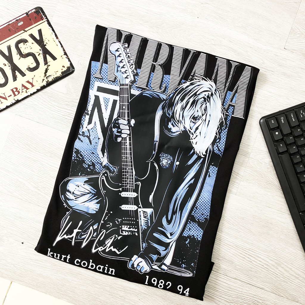 Áo thun tay lỡ Nirvara Kurt Conain 3.0, áo phông nam nữ T shirt unisex, Dricco official | BigBuy360 - bigbuy360.vn