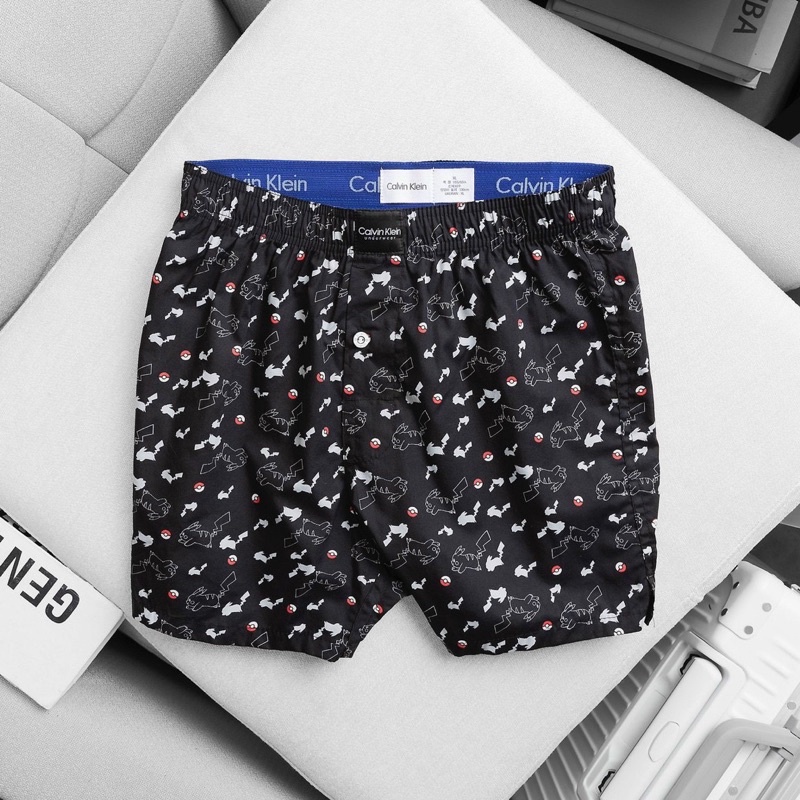 Quầi đùi hoạ tiết lưng thun mặc ngủ Nô Store