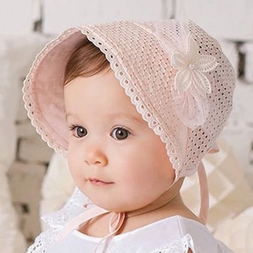 Mũ thời trang chống nắng kiểu công chúa cực đáng yêu cho bé từ 5 đến 24 tháng tuổi